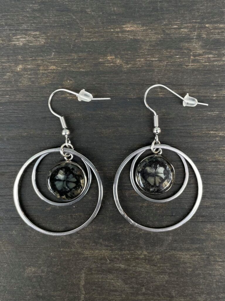 Lavirola Pendiente largo Doble círculo