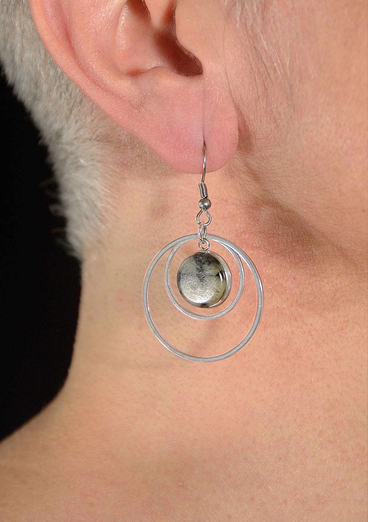 Lavirola quiastolita-pendientes-2-aro-rendondos-inox