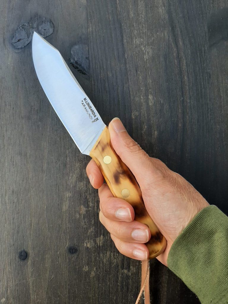 Lavirola ML Cuchillo monte boj quemado