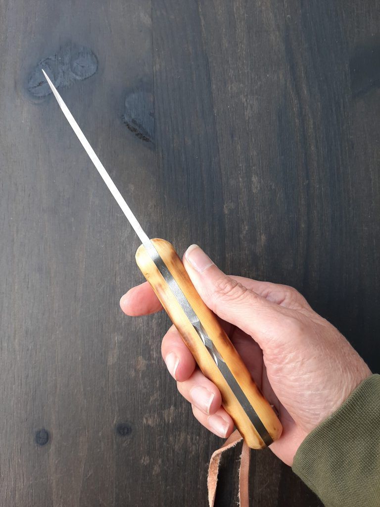 Lavirola ML Cuchillo monte boj quemado