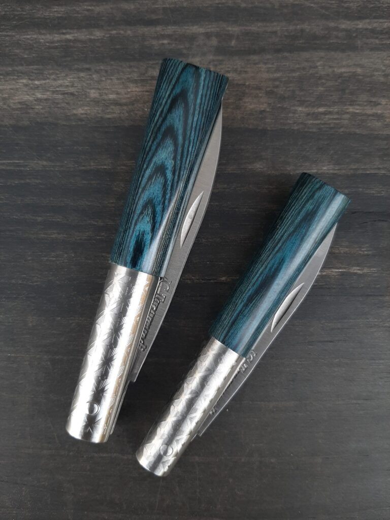 Lavirola JC laminada turquesa virola decorada geometrica