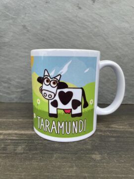 Lavirola Taza vaca-oveja fondo prado