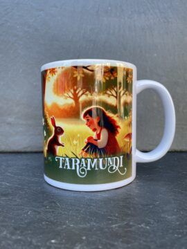 Lavirola Taza niña y conejo