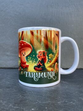 Lavirola Taza niña y seta
