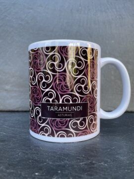 Lavirola Taza trisqueles marrón