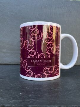 Lavirola Taza trisqueles morado