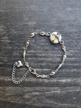 Lavirola Quiastolita_Pulsera tulipanes